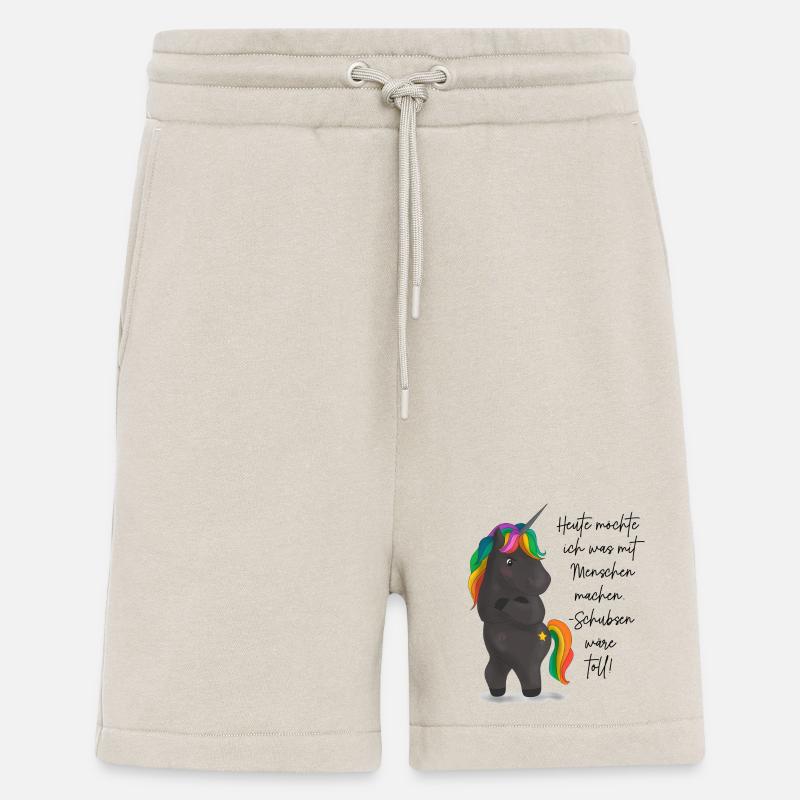 Einhorndrache mit Regenbogenmähne - Shorts - made by SPREAD - WARM CLAY