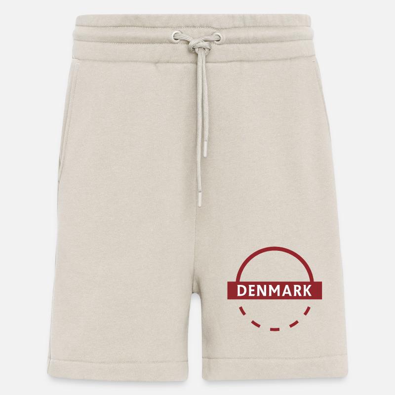 Dänisches Arc Emblem DÄNEMARK Logo - Shorts - made by SPREAD - WARM CLAY