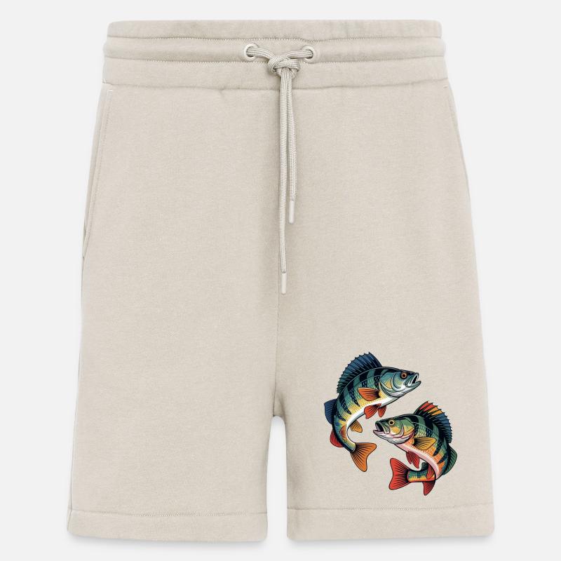Deux perchoirs de saut - Short bio décontracté fabriqué en UE - WARM CLAY