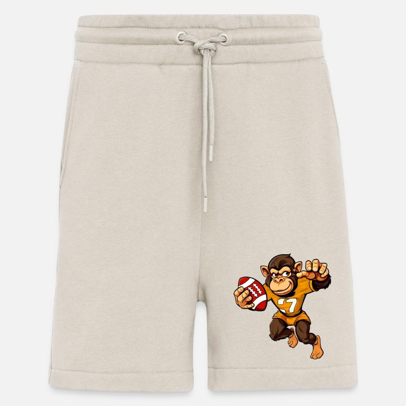 Monkeys Rugby - Shorts - made by SPREAD - WARM CLAY