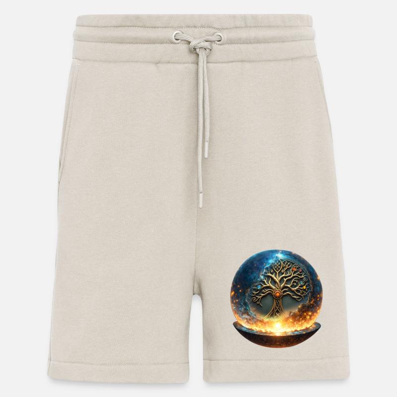 Baum des Lebens im Ballon - Shorts - made by SPREAD - WARM CLAY