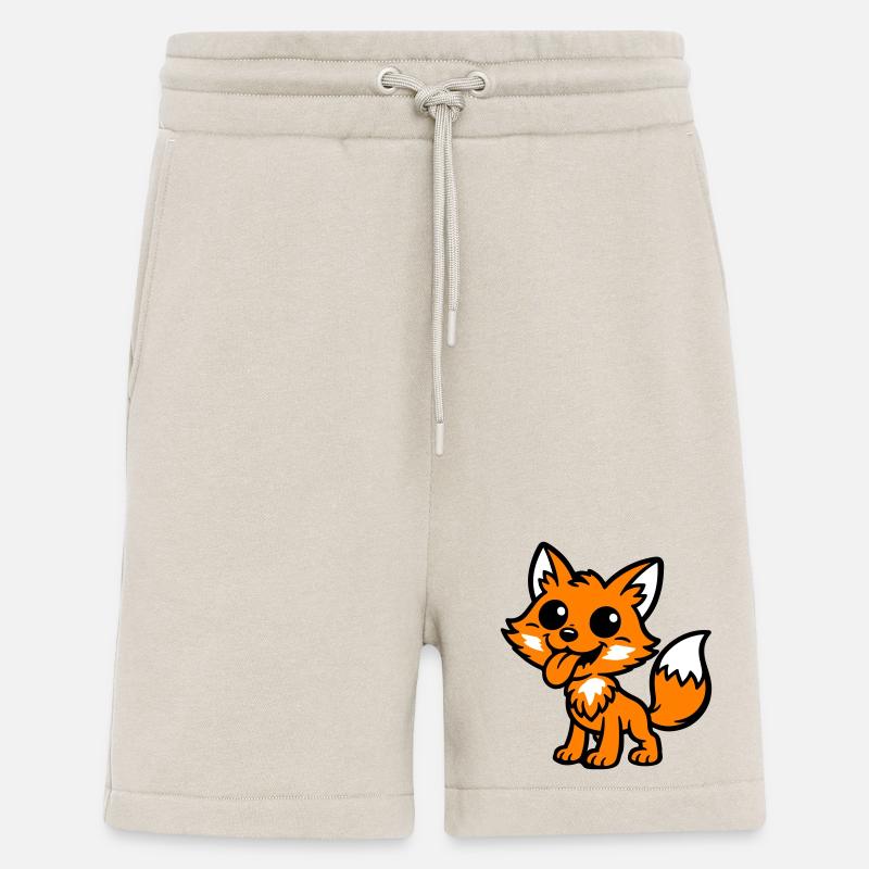 Fox Comic - Shorts - made by SPREAD - WARM CLAY