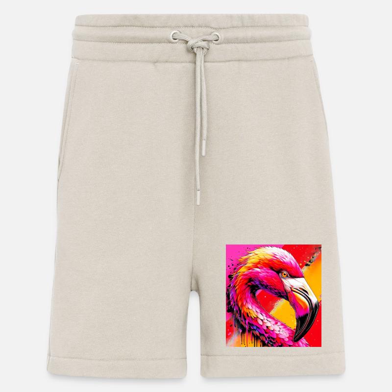 Flamant - Short bio décontracté fabriqué en UE - WARM CLAY
