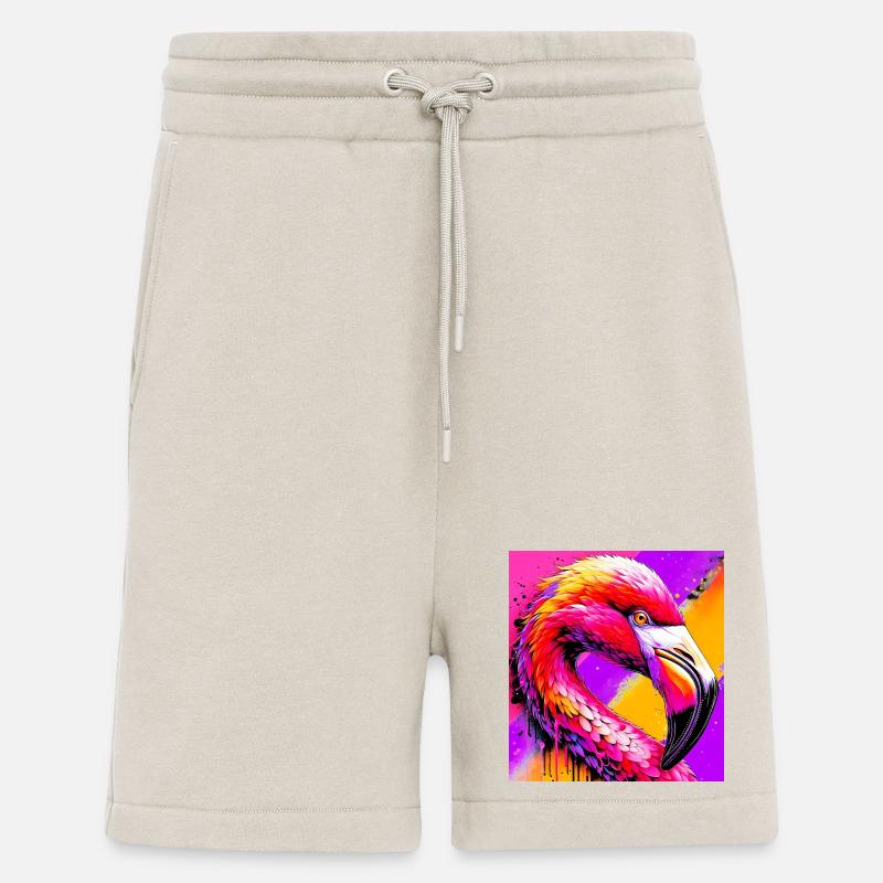 Flamant - Short bio décontracté fabriqué en UE - WARM CLAY