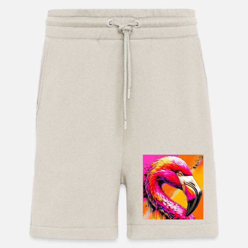 Flamant - Short bio décontracté fabriqué en UE - WARM CLAY