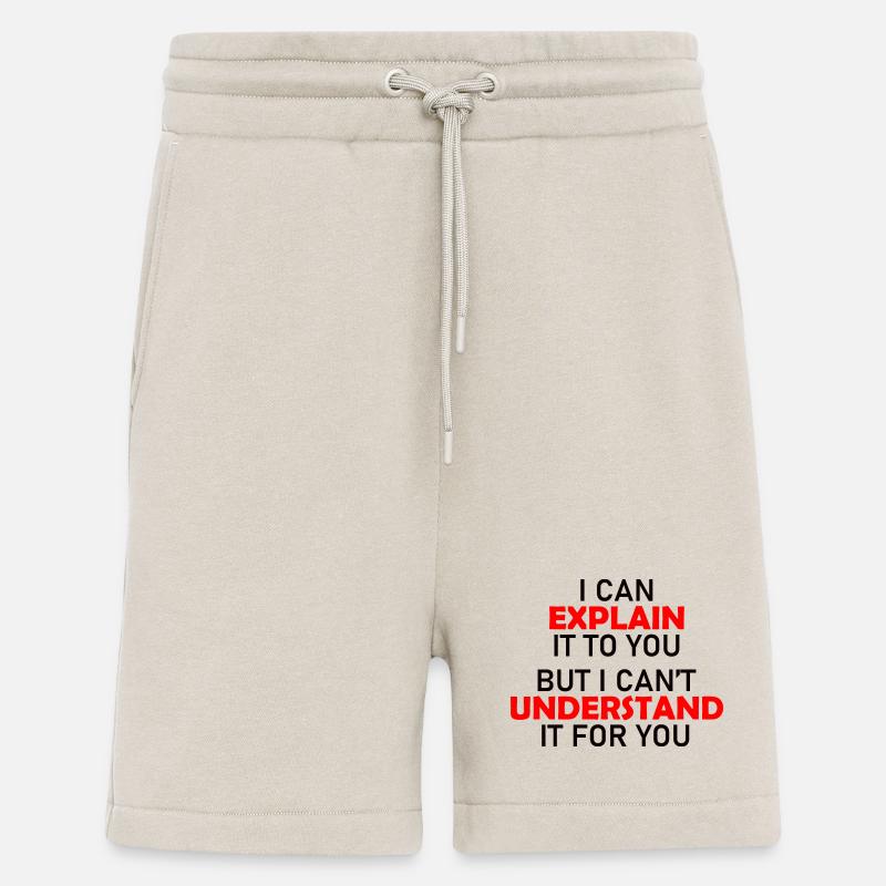 Engineer Slogan - Shorts - made by SPREAD - WARM CLAY