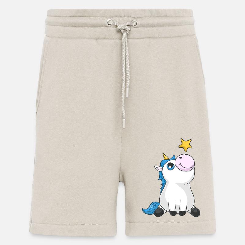 Süßes Comic Einhorn - Shorts - made by SPREAD - WARM CLAY