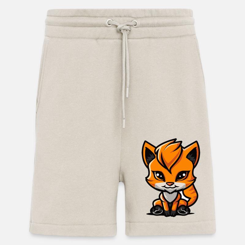 Katze Comic - Shorts - made by SPREAD - WARM CLAY