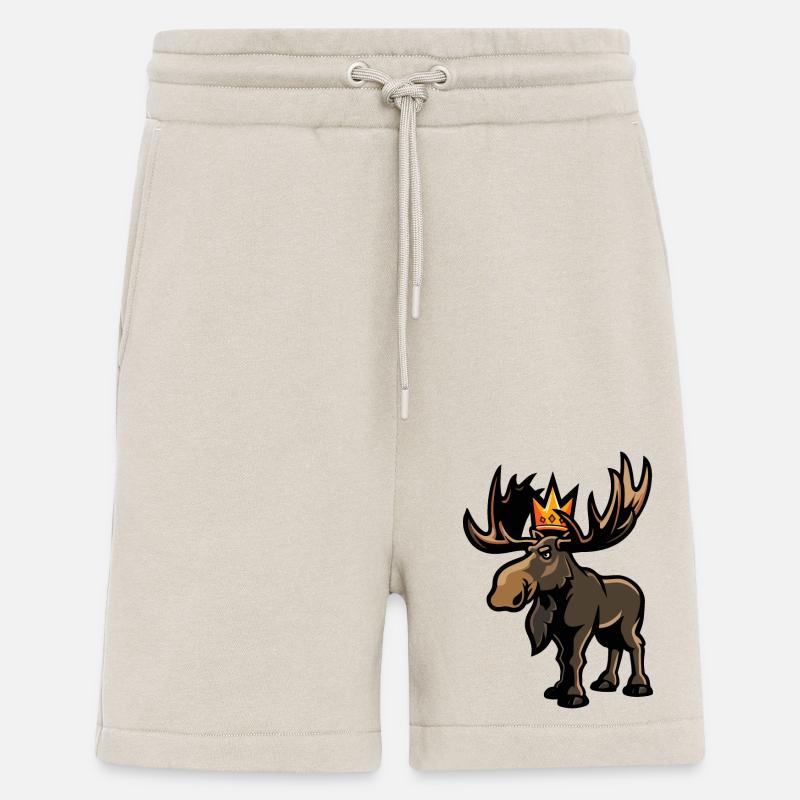 Elch Comic Krone - Shorts - made by SPREAD - WARM CLAY