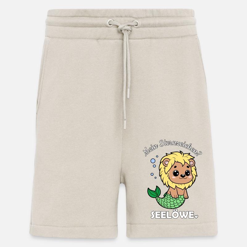 Sternzeichen Löwe Seelöwe - Shorts - made by SPREAD - WARM CLAY