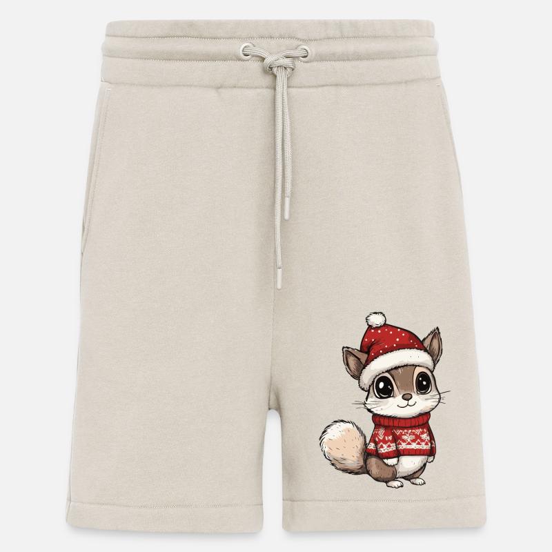 Eichhörnchen Weihnachten Comic - Shorts - made by SPREAD - WARM CLAY