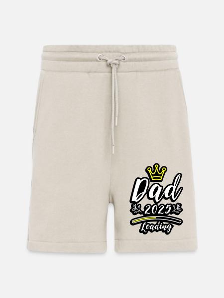 Dad 2025 Loading Papa Baby - Shorts - made by SPREAD - WARM CLAY