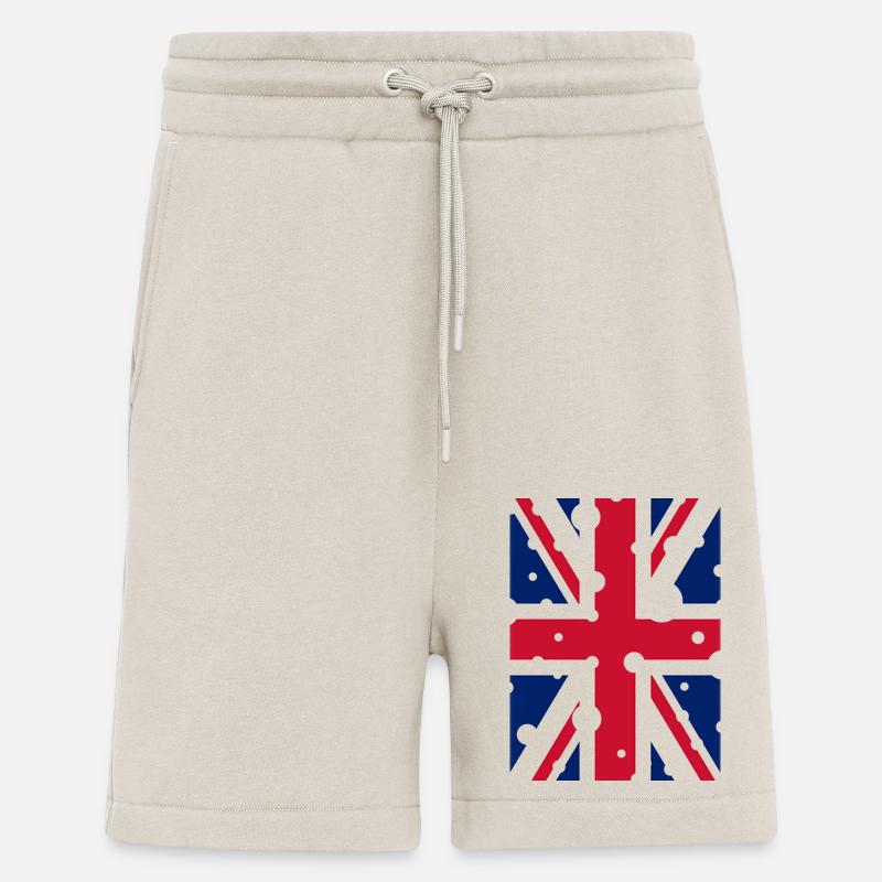 Englische Flagge - Shorts - made by SPREAD - WARM CLAY