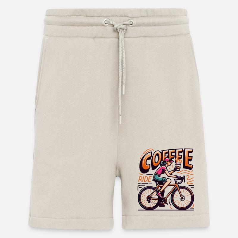 Lebendige Kaffeefahrt Illustration - Shorts - made by SPREAD - WARM CLAY