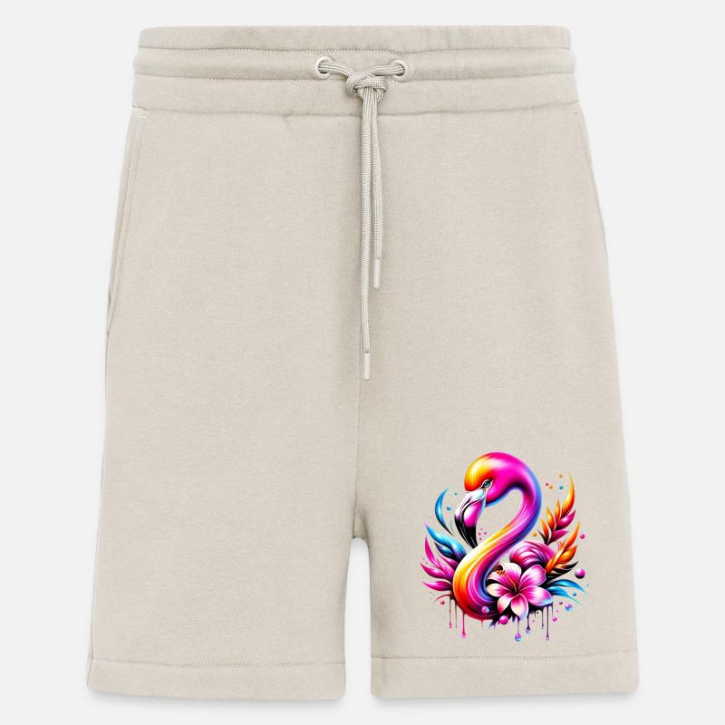 Flamant - Short bio décontracté fabriqué en UE - WARM CLAY