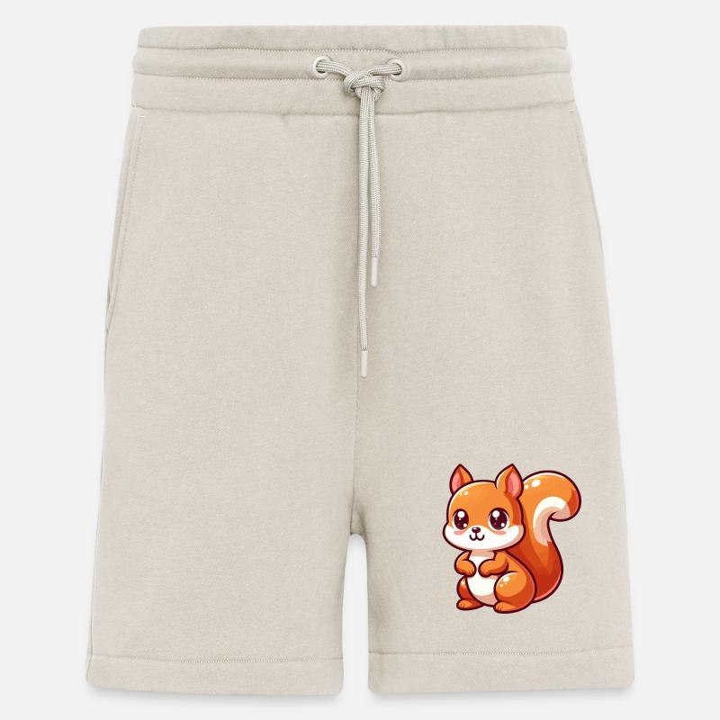 Kawaii Eichhörnchen - Shorts - made by SPREAD - WARM CLAY