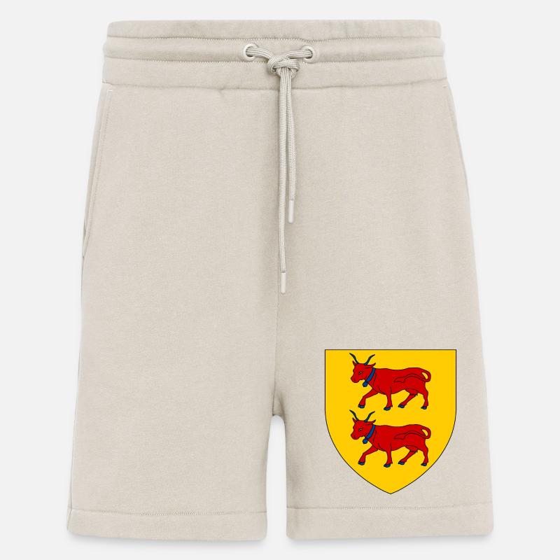 Blason du Béarn - Short bio décontracté fabriqué en UE - WARM CLAY