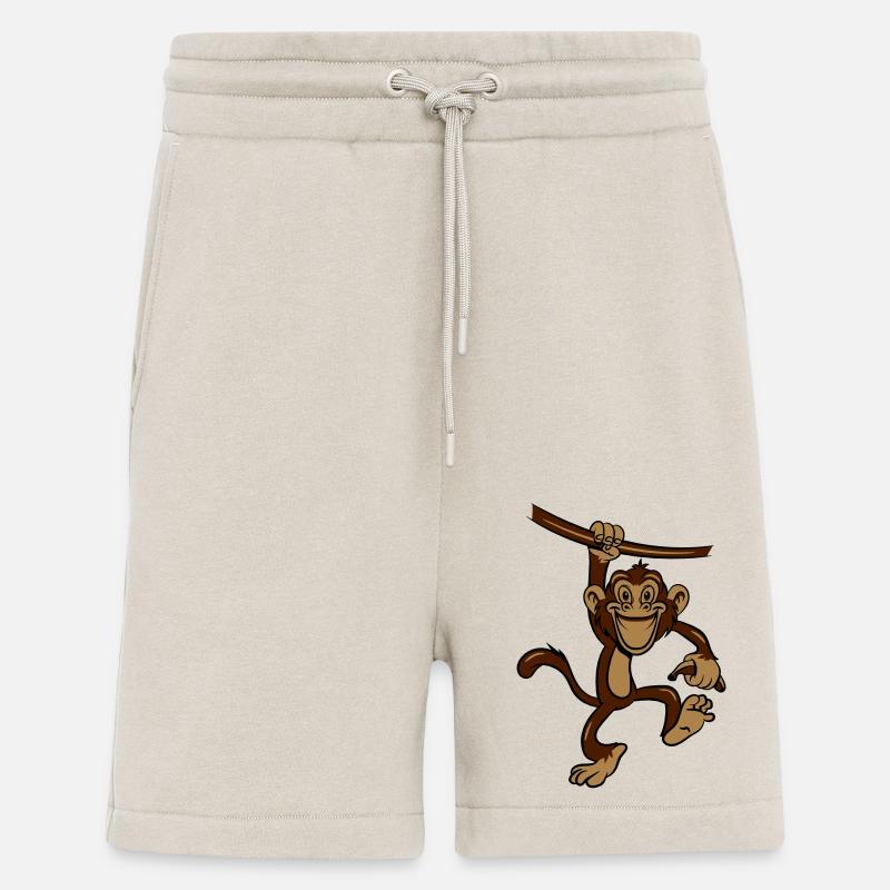 affe Liane banane - Shorts - made by SPREAD - WARM CLAY