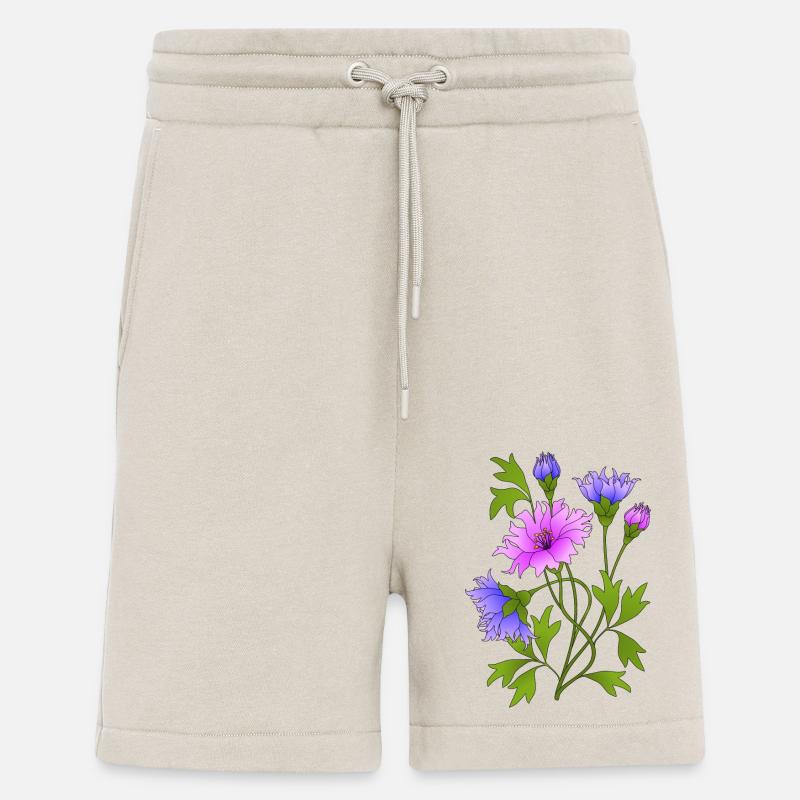 Fleur - Short bio décontracté fabriqué en UE - WARM CLAY