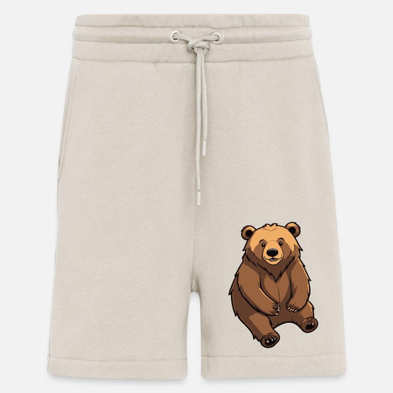 Netter Bär - Tier Design - Shorts - made by SPREAD - WARM CLAY