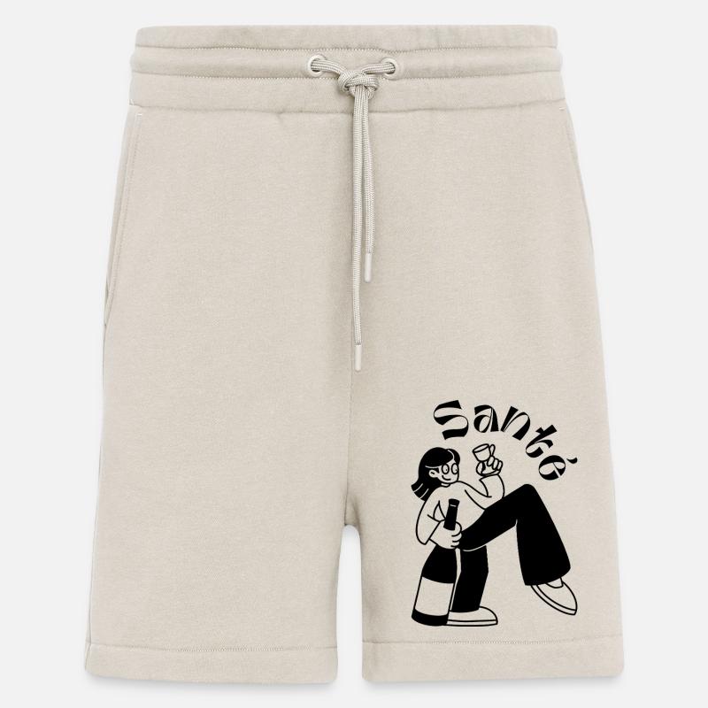 Santé: Das Leben feiern - Shorts - made by SPREAD - WARM CLAY