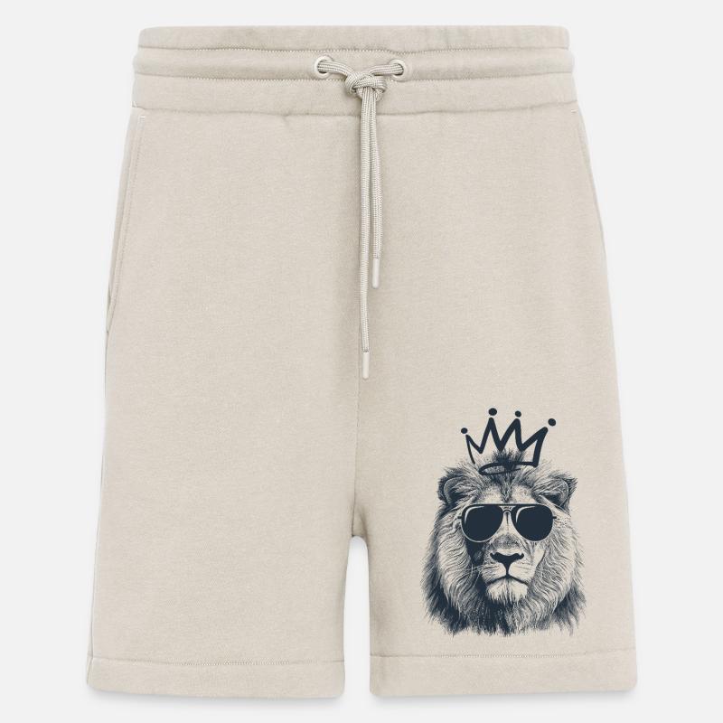 Löwe und krone - Shorts - made by SPREAD - WARM CLAY