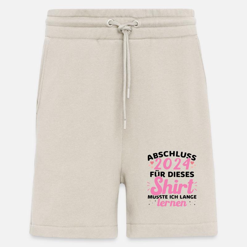 Abschluss 2024 Abschluss der Realschule - Shorts - made by SPREAD - WARM CLAY