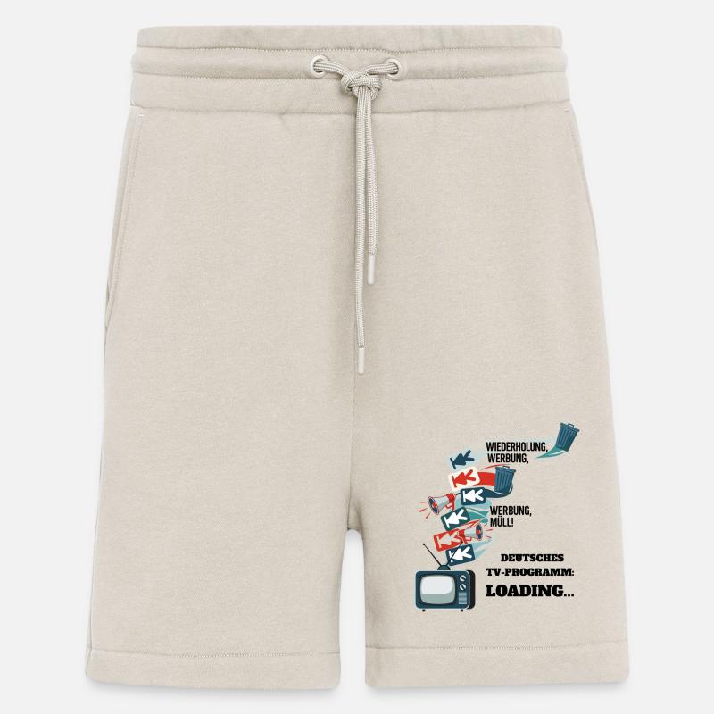 Programme de télévision allemand : Loading... - Short bio décontracté fabriqué en UE - WARM CLAY