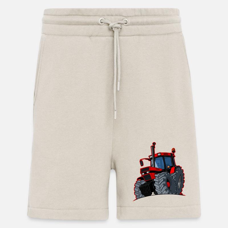 0856 Fall rote Grenze - Shorts - made by SPREAD - WARM CLAY