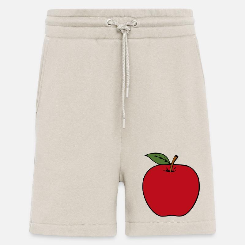 Apple Minimalist Gift - Shorts - made by SPREAD - WARM CLAY