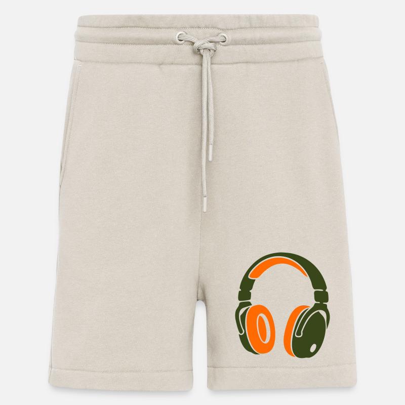 Kopfhörer Sondengänger Sucher - Shorts - made by SPREAD - WARM CLAY