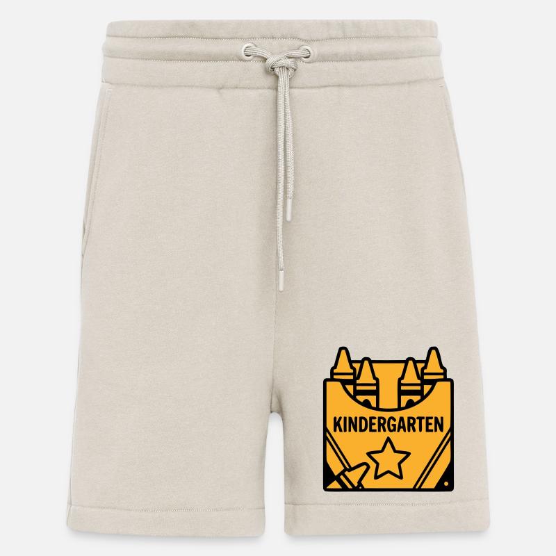 Wachsmalstifte Kindergarten Logo - Shorts - made by SPREAD - WARM CLAY