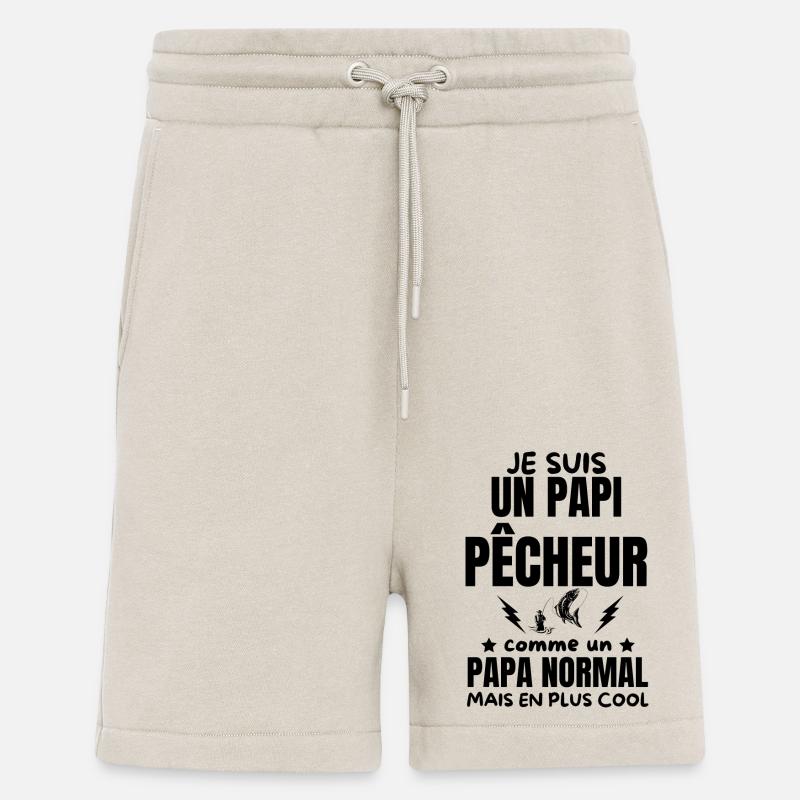 PAPI PECHEUR - Short bio décontracté fabriqué en UE - WARM CLAY