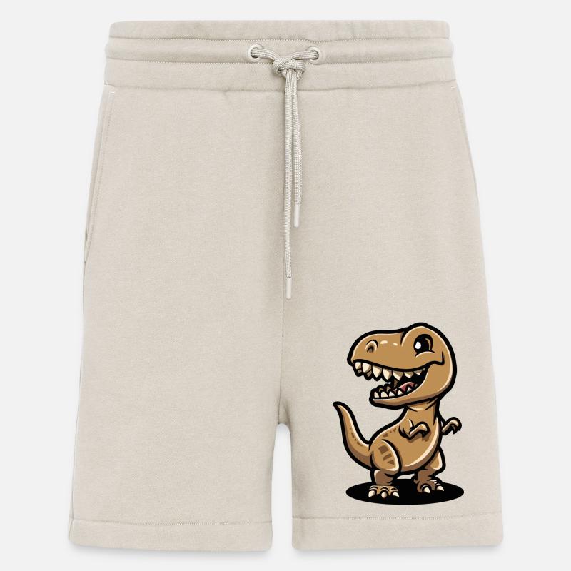 Dinosaurier T-Rex Comic - Shorts - made by SPREAD - WARM CLAY