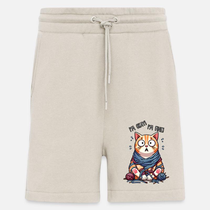 Okayste Katze - Shorts - made by SPREAD - WARM CLAY