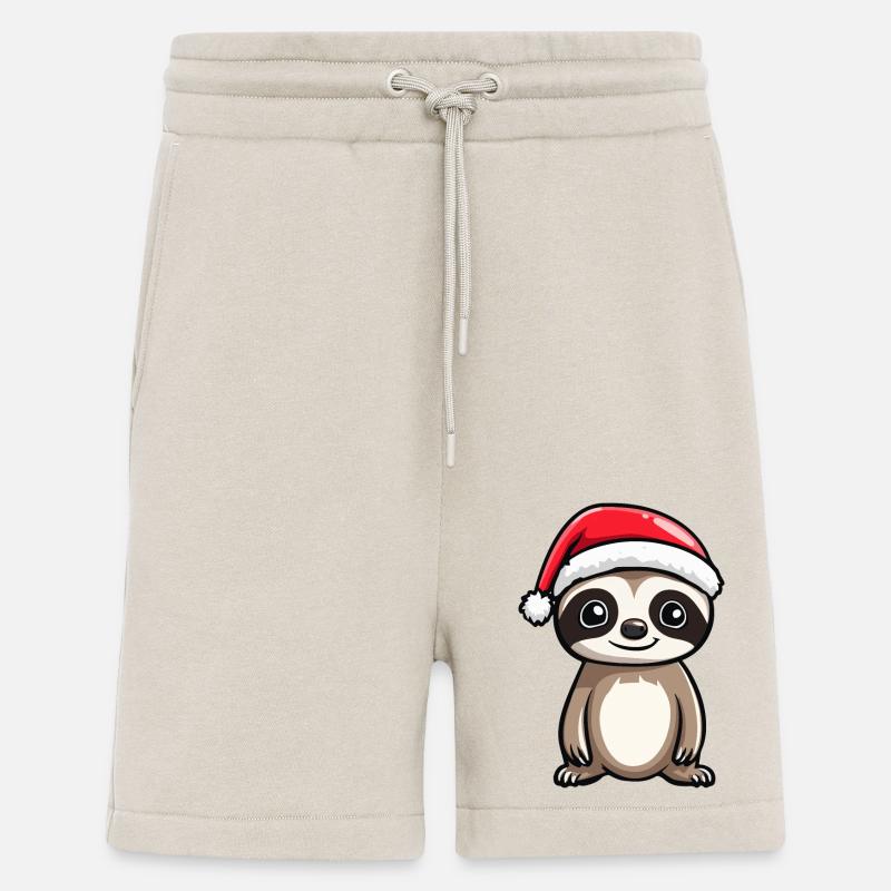 Caméléon Noël Mignon - Short bio décontracté fabriqué en UE - WARM CLAY