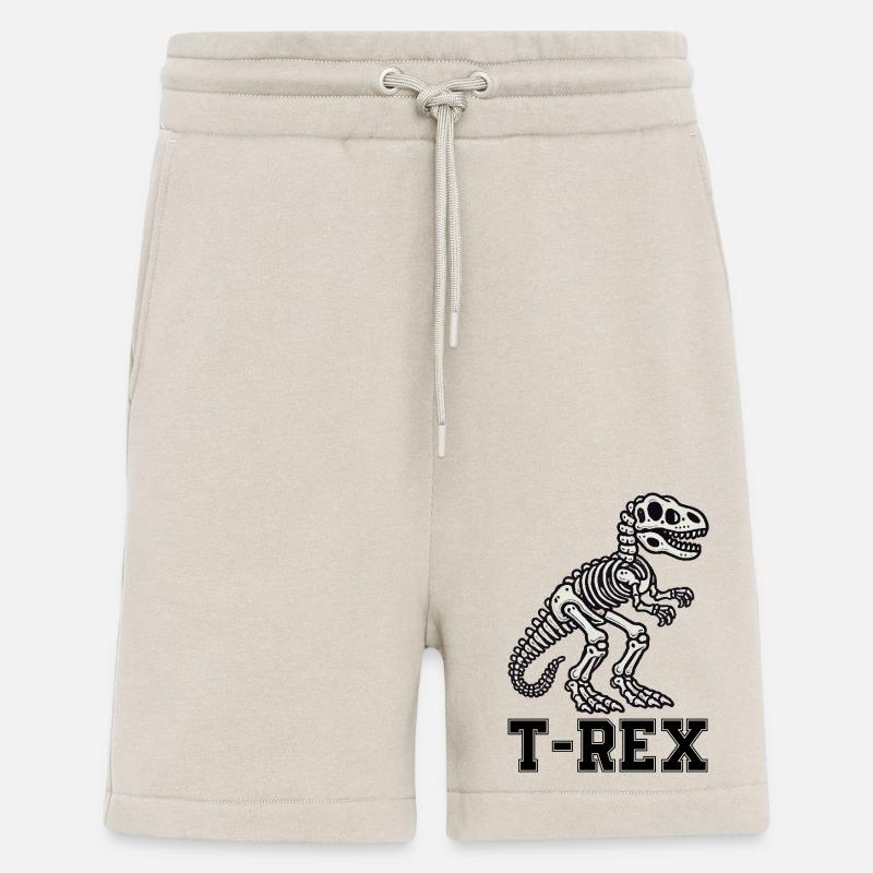 dino skelett - Shorts - made by SPREAD - WARM CLAY
