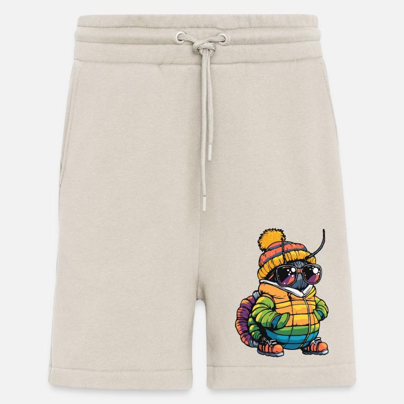 Wurm Cool Comic - Shorts - made by SPREAD - WARM CLAY