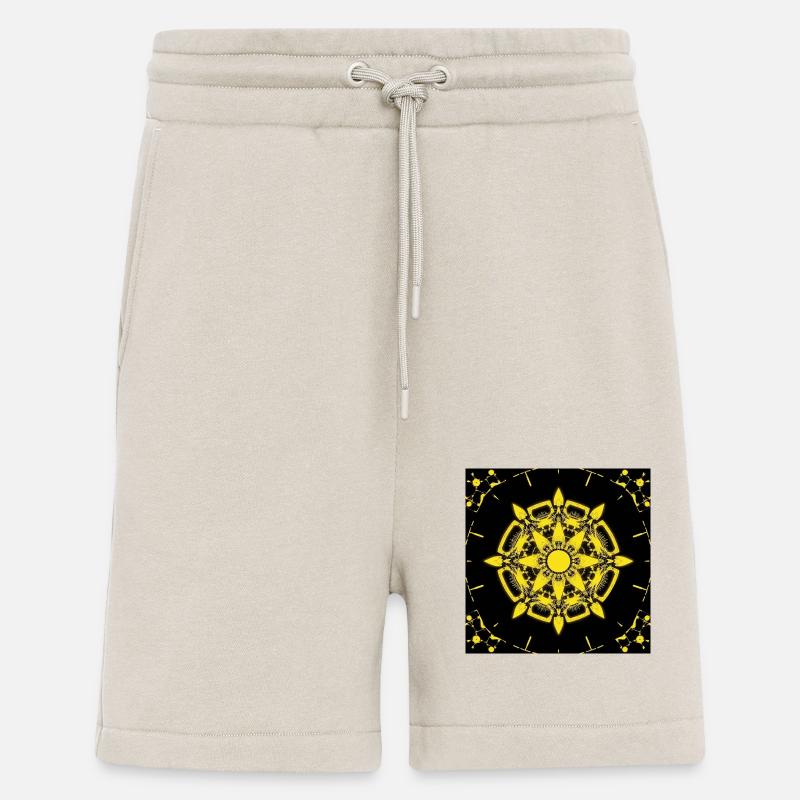 Cyber Pattern - Shorts - made by SPREAD - WARM CLAY