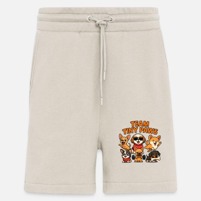 TinyPaws Team Logo - Shorts - made by SPREAD - WARM CLAY