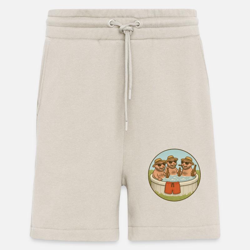 Nacktmull whirlpool - Shorts - made by SPREAD - WARM CLAY