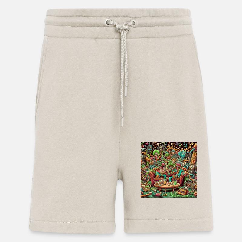 Qu’est-ce que c’est ? - Short bio décontracté fabriqué en UE - WARM CLAY