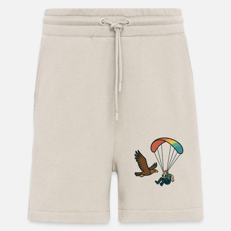 Paraglider und Adler - Shorts - made by SPREAD - WARM CLAY
