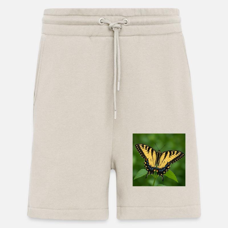 Eastern Tiger swallowtail - Shorts - made by SPREAD - WARM CLAY