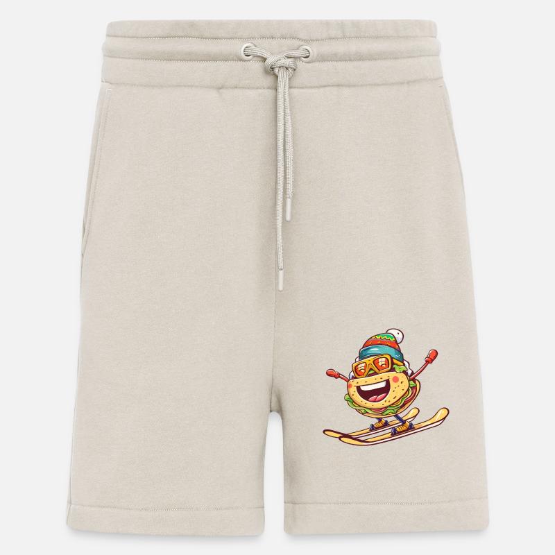 Taco Skier Aventure Descente - Short bio décontracté fabriqué en UE - WARM CLAY