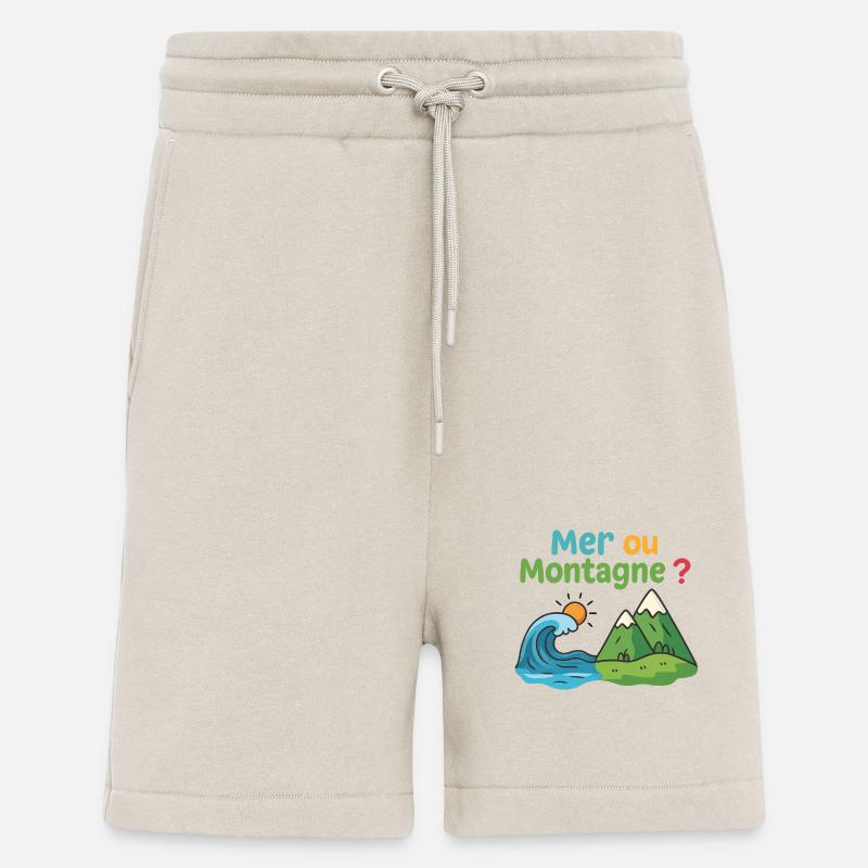 Meer oder Berg - Shorts - made by SPREAD - WARM CLAY