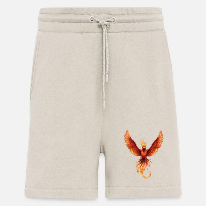 Feu Phoenix Flame Flight - Short bio décontracté fabriqué en UE - WARM CLAY