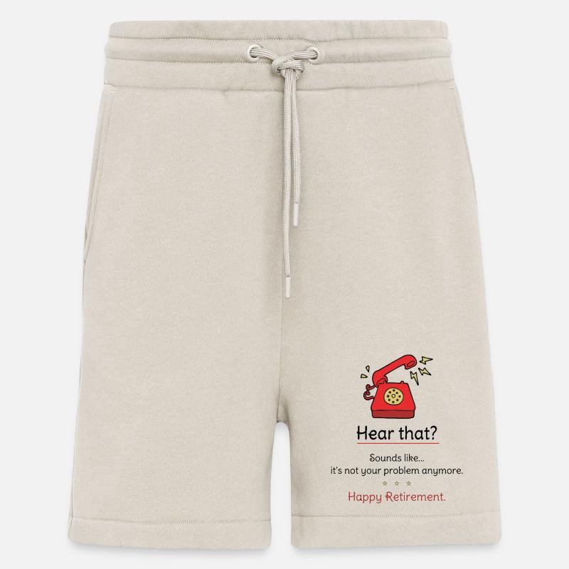 Frohen Ruhestand Witzig - Shorts - made by SPREAD - WARM CLAY