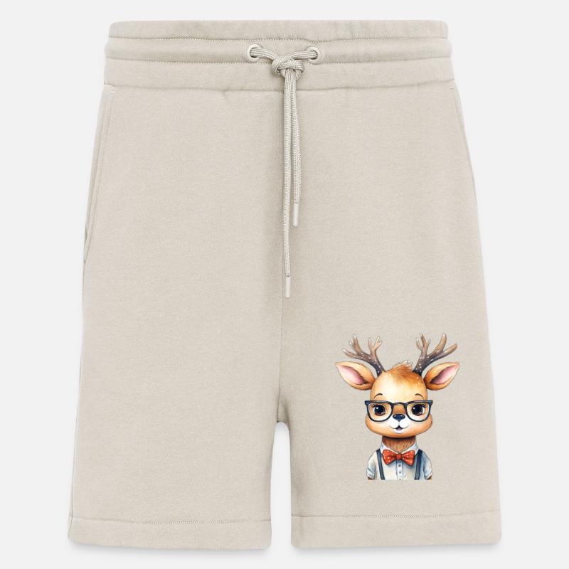 Klassentier Hirsch Hirschklasse - Shorts - made by SPREAD - WARM CLAY