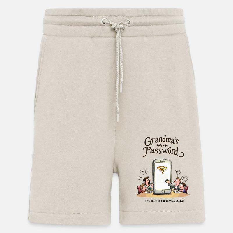 Omas WLAN-Passwort - Shorts - made by SPREAD - WARM CLAY